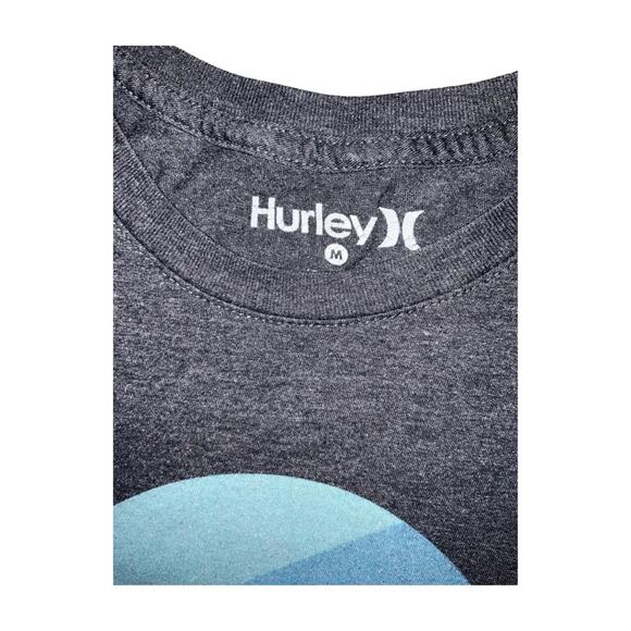 Hurley Gray Heathered T-Shirt Size M - Picture 3 of 3
